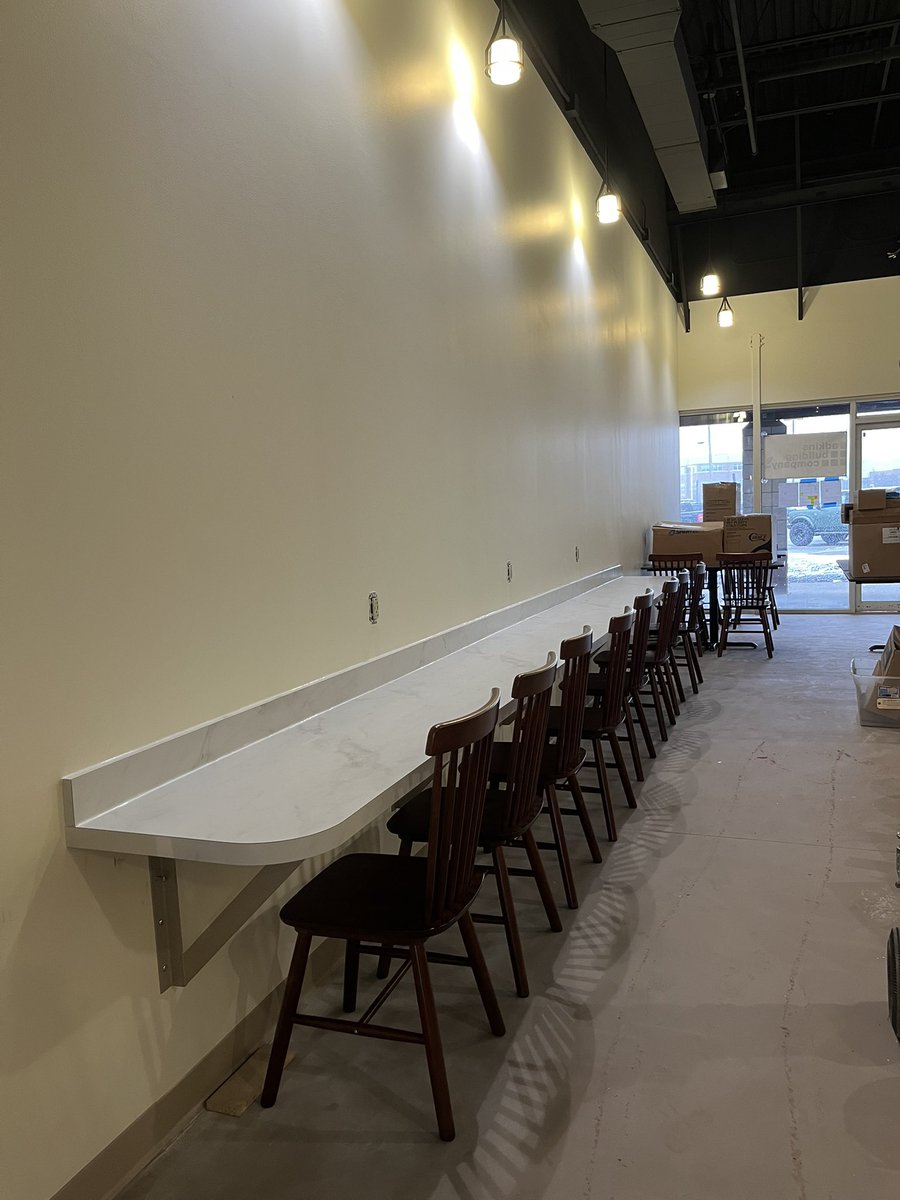 mattharp_akron's tweet photo. Nearly there 🙏🏼 it’s been a long time to get everything built and we still have some cleanup, but Confessional Coffee and Pastry is opening really soon! https://t.co/dlnaNmJptA