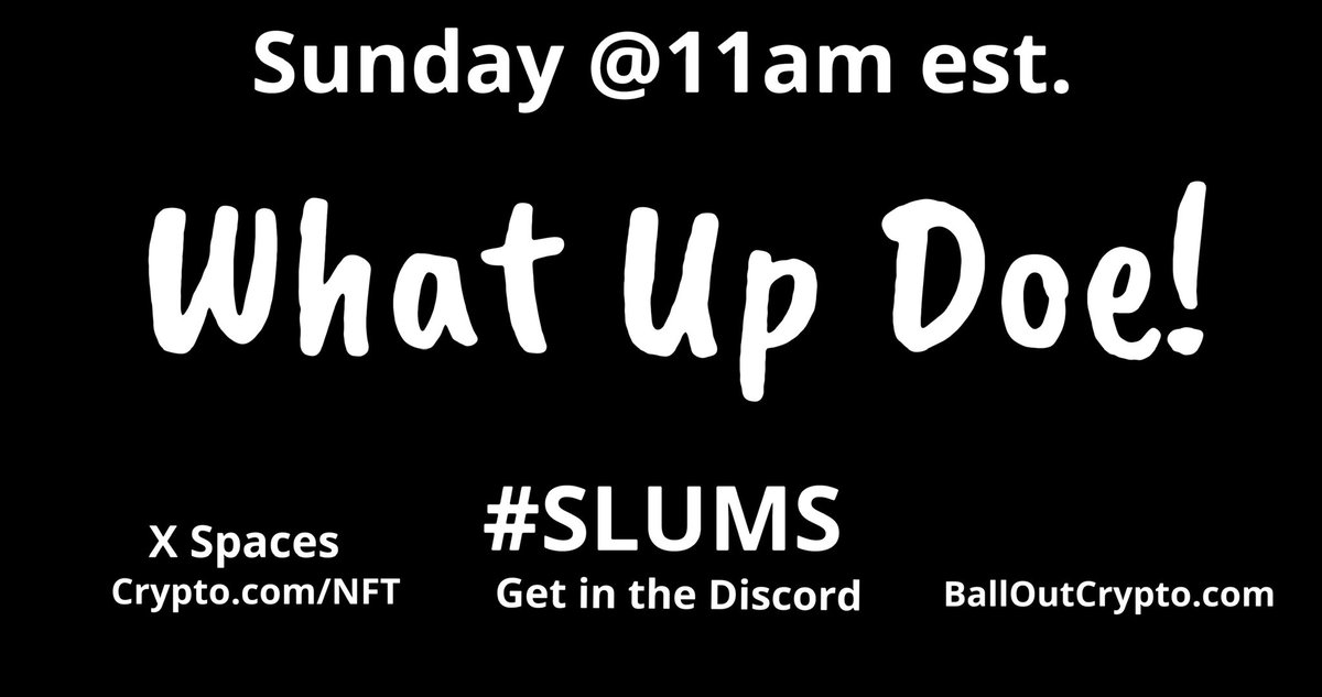 balloutcrypto's tweet image. They Don’t Got Dope Like Us! Come thru the space &amp;amp; pick up some of this work while we still got product! #SLUMS 🌆