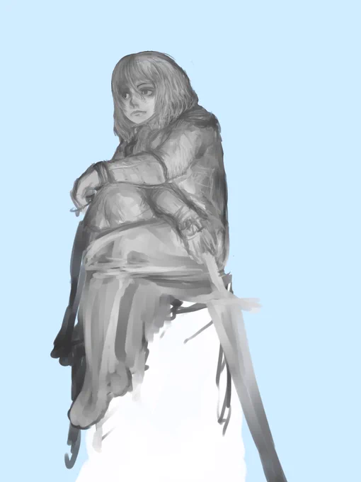 これは描きかけなのも忘れてたやつ 
