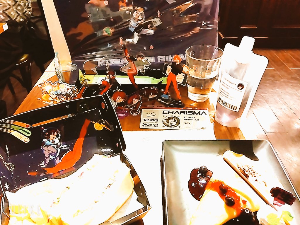 tofu414's tweet photo. オタクの1日が過ぎた……めちゃくちゃ歩いて疲労すごいけどメンタルは凄い回復してる……世界観全く逆だけどどっちも好きと好き……👉🏻👈🏻⸝⸝⸝💕 https://t.co/Gpv5kAuafH