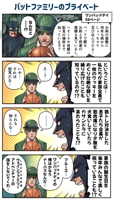 バットファミリーのプライベート(再掲) 