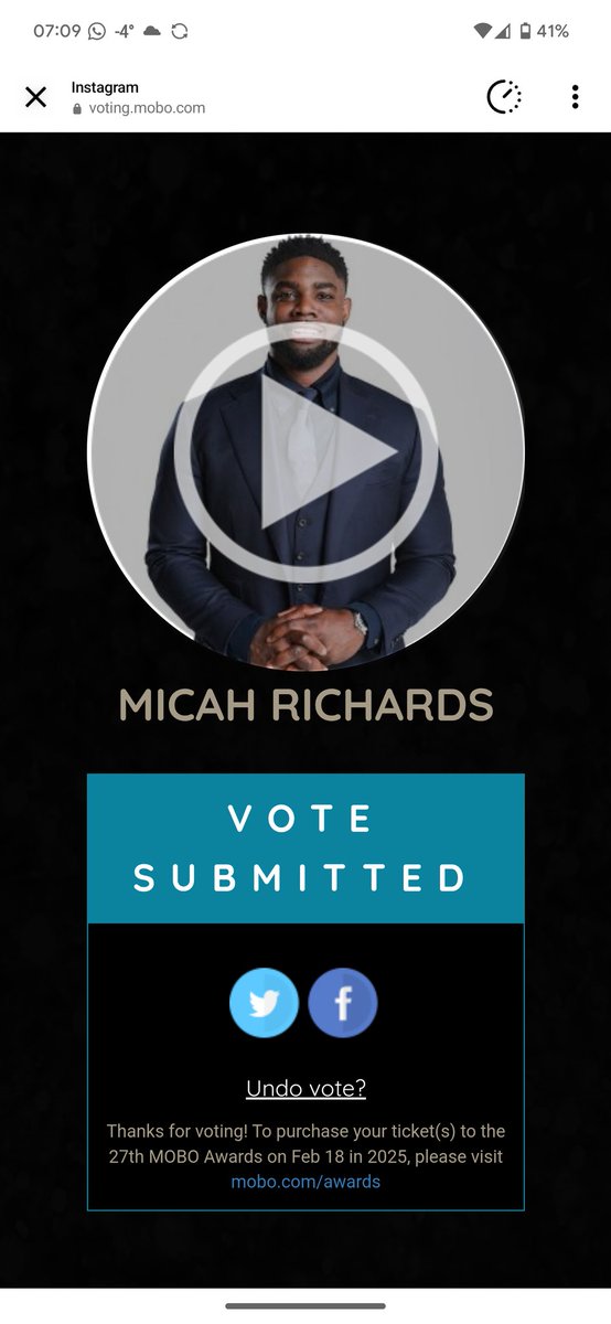 Andyhardman's tweet photo. Good luck Mr creosote @MicahRichards https://t.co/5fDM9eUHZq