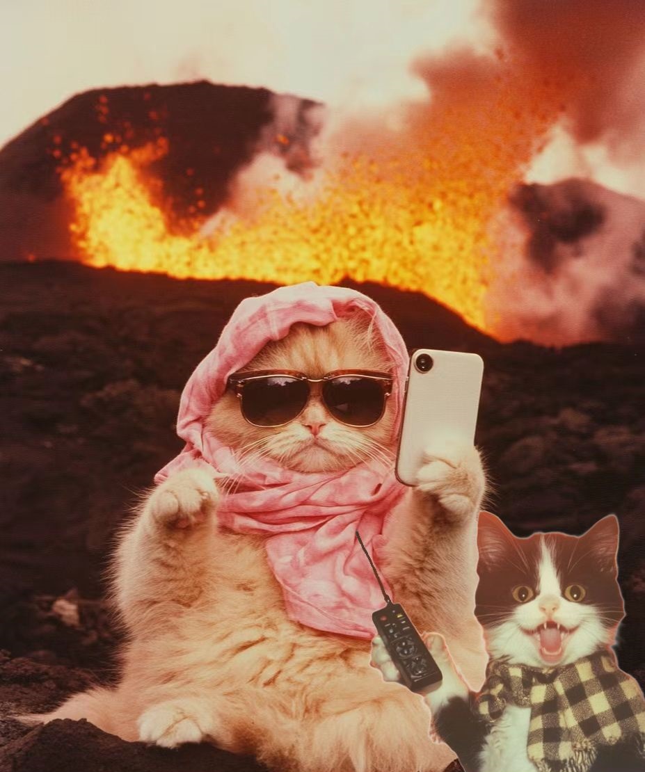 BoomCatSOL's tweet photo. The $BOOM and $GLAM crossover https://t.co/5I0a0aiaYd