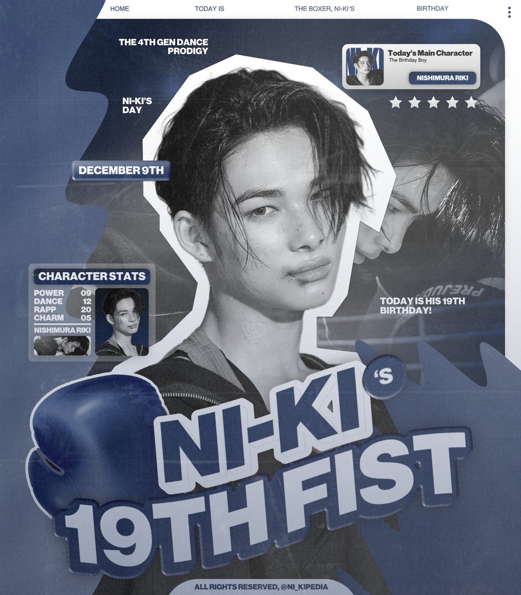 ⠀
ⓘ⠀⠀“...📰⠀╱︎⠀⠀ 𝗧𝗵𝗲 𝗗𝗮𝗻𝗰𝗲 𝗣𝗿𝗼𝗱𝗶𝗴𝘆’𝘀 𝗣𝗮𝗿𝘁𝘆”
Behind the mask lies a dancing legend. Today 
he  throws  a punch to draw your attention to
his  special  day.   Step  into   the   boxing  ring
and        let’s        spark        his         birthday!
⠀