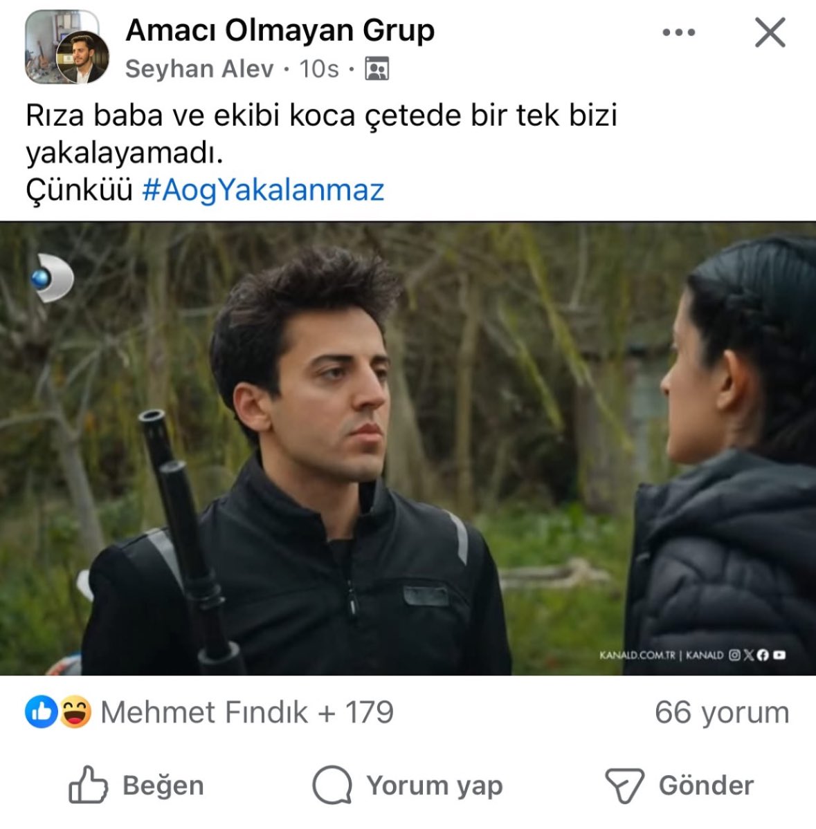 Aradığınız adam bizim grupta rıza baba