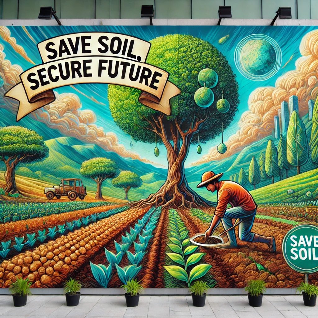 GuardianForSoil's tweet photo. Every piece of the puzzle matters! 🌍 Soil restoration and sustainable farming are vital steps to securing our future. Let’s act now and support the #SaveSoil movement for a healthier planet. 🌱 #SoilFirst #SaveSoilSecureFuture https://t.co/qjli6mXC3i