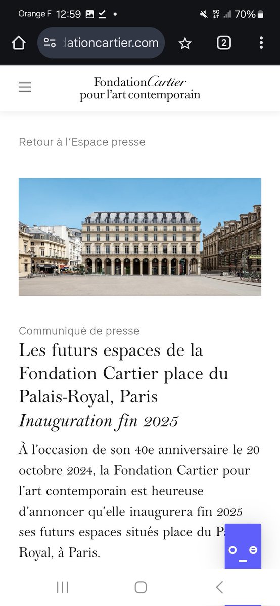 #CafeDuMaire <a href="/ArielWeilT/">Ariel Weil</a>
#ParisCentre 
Echanges ...
   Q&amp;R habitants/élu(e)s ...
👌👍
+ présentation par 
#ChrisDercon DG 
#FondationCartier  
(40ième année pour l'art
contemporain) du projet
#PlaceDuPalaisRoyal 
...ouverture fin 2025 ...
fondationcartier.com/presse/article…