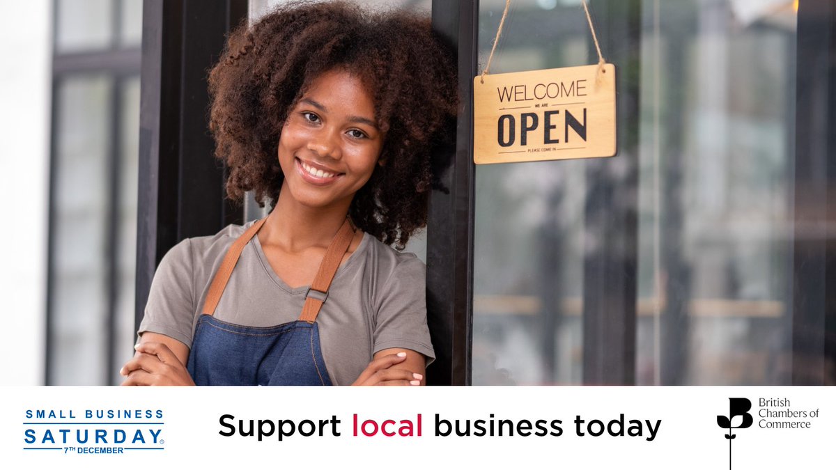 britishchambers's tweet image. Today is @SmallBizSatUK! The Chamber Network is proud to champion the incredible small businesses that drive innovation, create jobs, and fuel our economy. 🙌

Show your support for your local small businesses today!

#ShopLocal  #SmallBizSatUK #SmallBusinessSaturday
