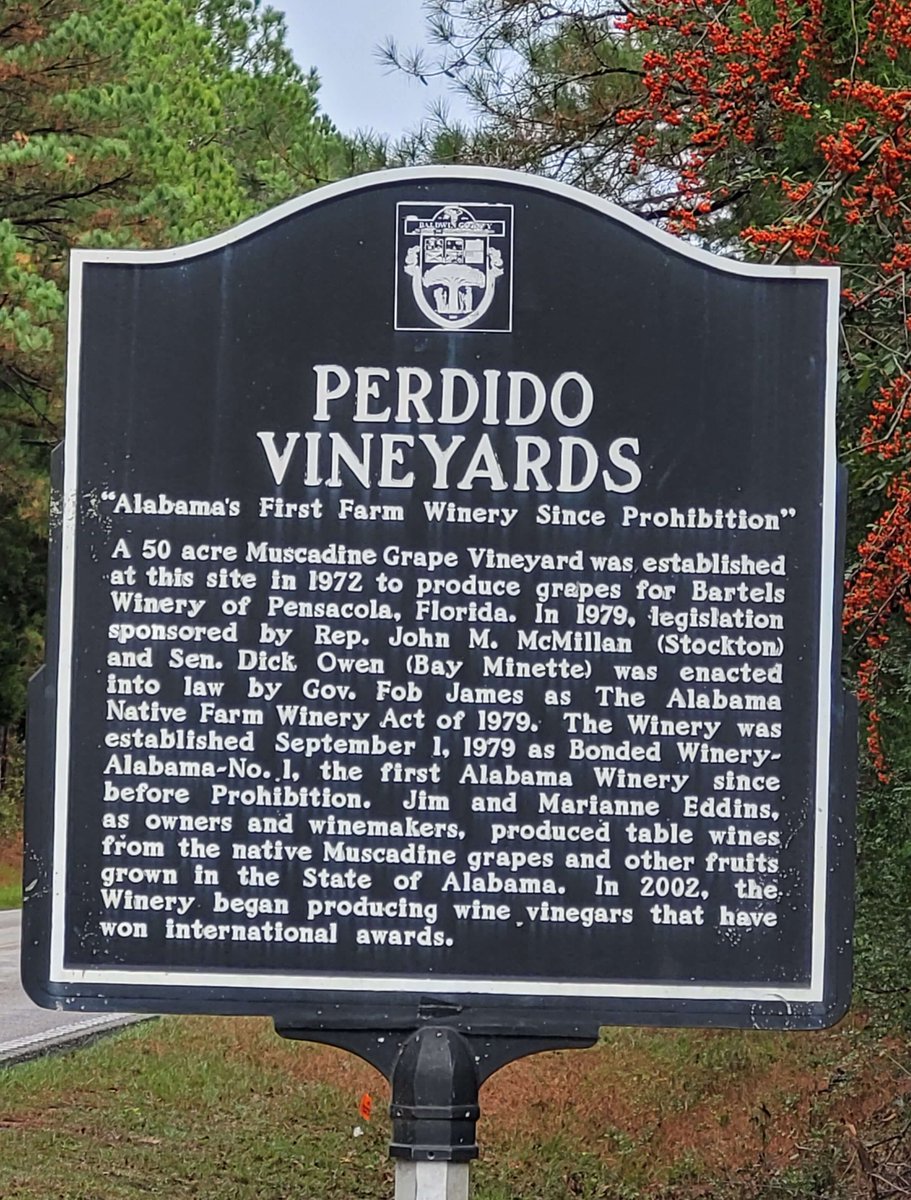 winecompass's tweet image. Perdido Vineyards (Boogie Bottom Spirits), Perdido Alabama

#thecompasscbf #underthebevfluence @PerdidoV #rumlover #alabamarum #alabama 

winecompass.blogspot.com/2024/12/southe…