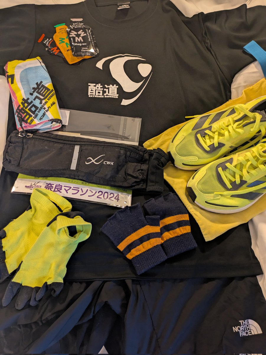 monsieur220's tweet photo. #奈良マラソン
#ランホリック
#runholic
#garmin 265music
#goodr
#magon
#chaoras
#cwx
#adidas ボストン11
#thenorthface
#fieldcore
#酷道ランナー 第三世代にて
香水は #guerlain オンソンミティック https://t.co/Evjlfd83XY