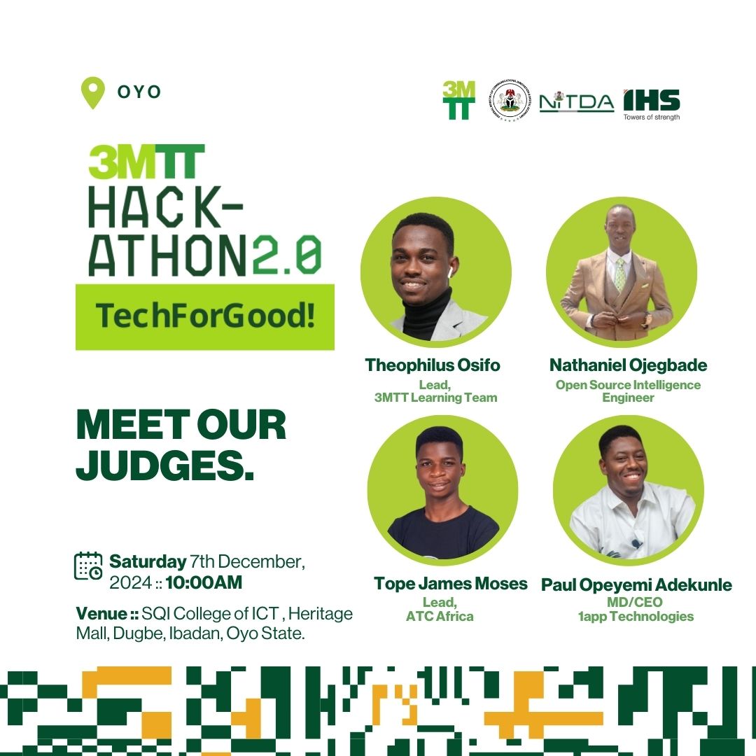 bashirfakorede's tweet photo. Currently attending the 3 Million Tech Talents (3MTT) Oyo Impact Summit—a transformative event showcasing innovation, collaboration, and tech-driven solutions for a better future. 🚀 

#TechForGood | #3MTTOyo | #3mttImpactSummit | #3mttHackathon

@3MTTNigeria | @bosuntijani https://t.co/9kKeohbCxF