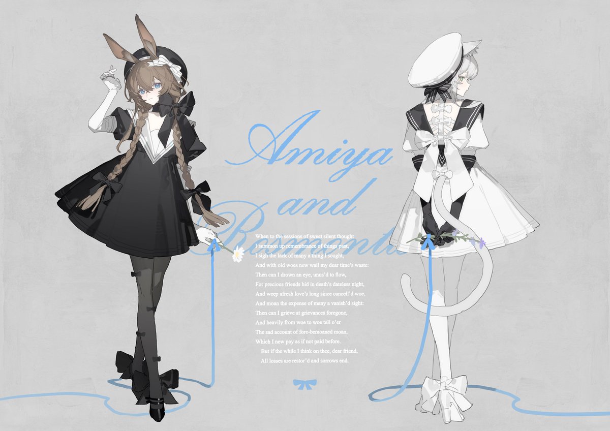 🔷Amiya&amp;Rosmontis