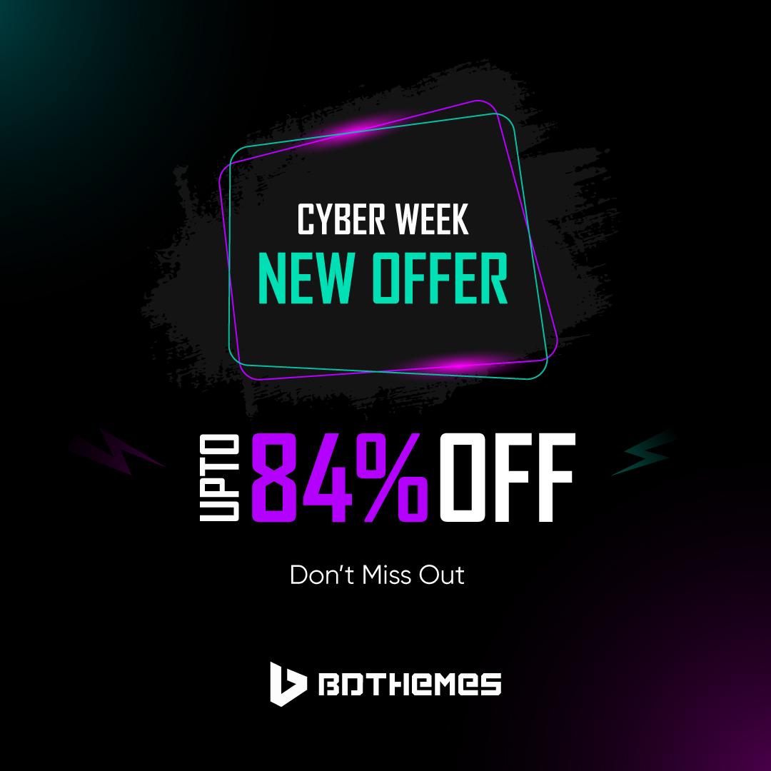 bdthemescom's tweet photo. 💥 Missed Black Friday & Cyber Monday?

Don’t worry, we’ve got your back! 🎉
Save BIG this Cyber Week – up to 84% OFF on your favorite plugins Element Pack, Prime Slider, ZoloBlocks & more. 🛒

Hurry! Deals won’t last forever 👇
https://t.co/UzNnPvNoKj

#offer #wordpress #discount #bdthemes