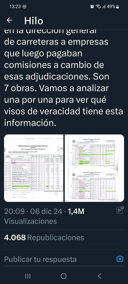 El hilo de Óscar Puente desmontando a Víctor de Aldama lo han visto 1.400000 personas.
Quiere decir que a estas horas 20.000.000 de personas saben que lo que dice Aldama es totalmente falso.
Suerte al fiscal.