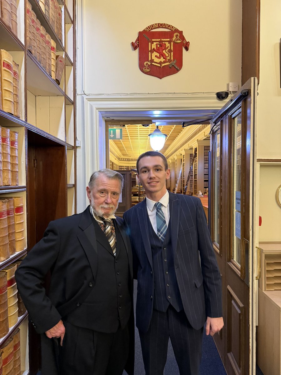 JW0372's tweet photo. It was an honour and a privilege to host Donald Findlay KC in Parliament House last night to raise funds for The Lawscot Foundation.

His presentation on the case of Madeleine Smith was amazing - this case is one of the most fascinating and debated in Scottish legal history ⚖️ https://t.co/22TWA5M0Kj