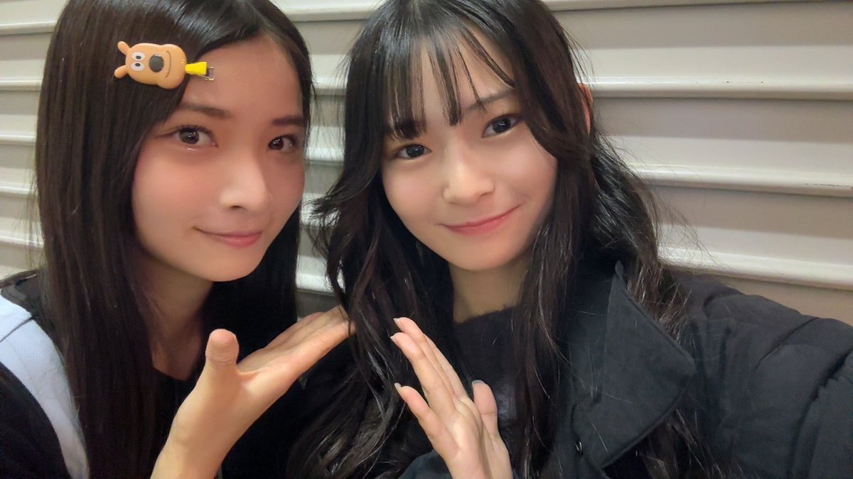 STU48 新井梨杏 チェキ 2枚セット STU48(@STU48_official_) 新井梨杏さん・中村舞さん サイン入りチェキ