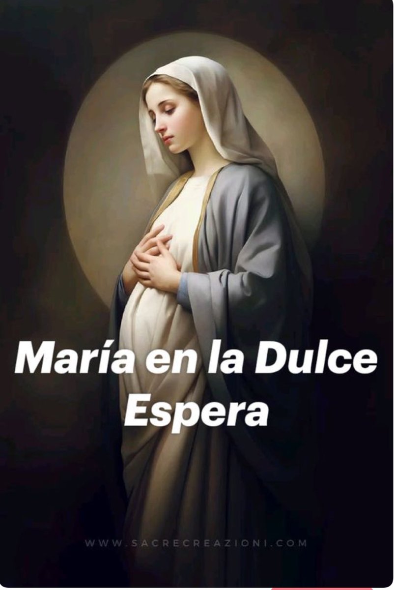 Santa María de la dulce espera , eres la Madre Inmaculada que nos enseña a confiar en Dios. Hoy encendemos velitas para honrarte y reconocer que no salimos de la oscuridad sino hacemos la Voluntad del Padre celestial.