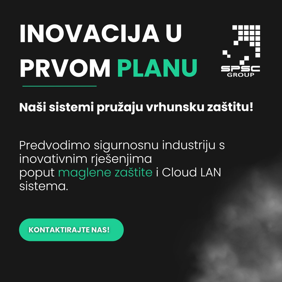 spscgroup's tweet photo. 🌟 Inovacija u Prvom Planu 🌟

🔐 Naša misija je pružiti vam vrhunsku zaštitu! Predvodimo sigurnosnu industriju u novom dobu.

🔗 Kontaktirajte nas i saznajte više!

#URFog #SPSCGroup #Sigurnost #Tehnologija #Inovacije #MaglenaZaštita https://t.co/gMktHqbUSa