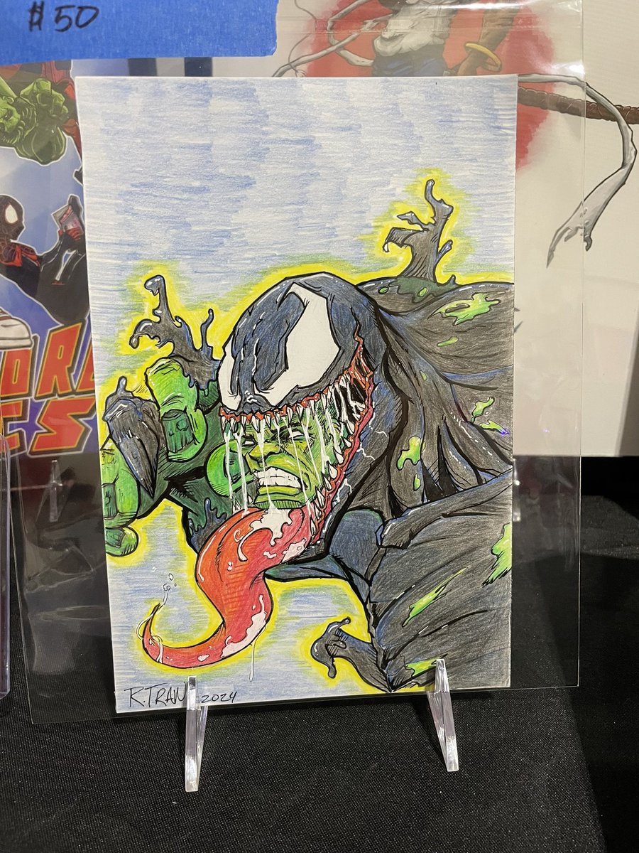 raytran281's tweet photo. Some recent art I did at a convention. https://t.co/nhETABT8vL