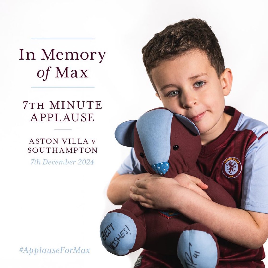 Poor chap gone far too soon 🙏🏼 
<a href="/AVFCOfficial/">Aston Villa</a> <a href="/SouthamptonFC/">Southampton FC</a> 
#AVFC #UTV #SaintsFC