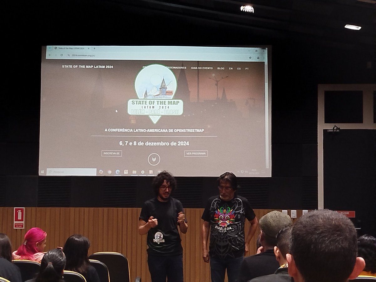 patyllanos's tweet image. Opening ceremony #SotmLatam2024 with @kauevestena &amp;amp; @Cyberjuan @MapHubLAC
Rock on! #mapping 🫰🏻