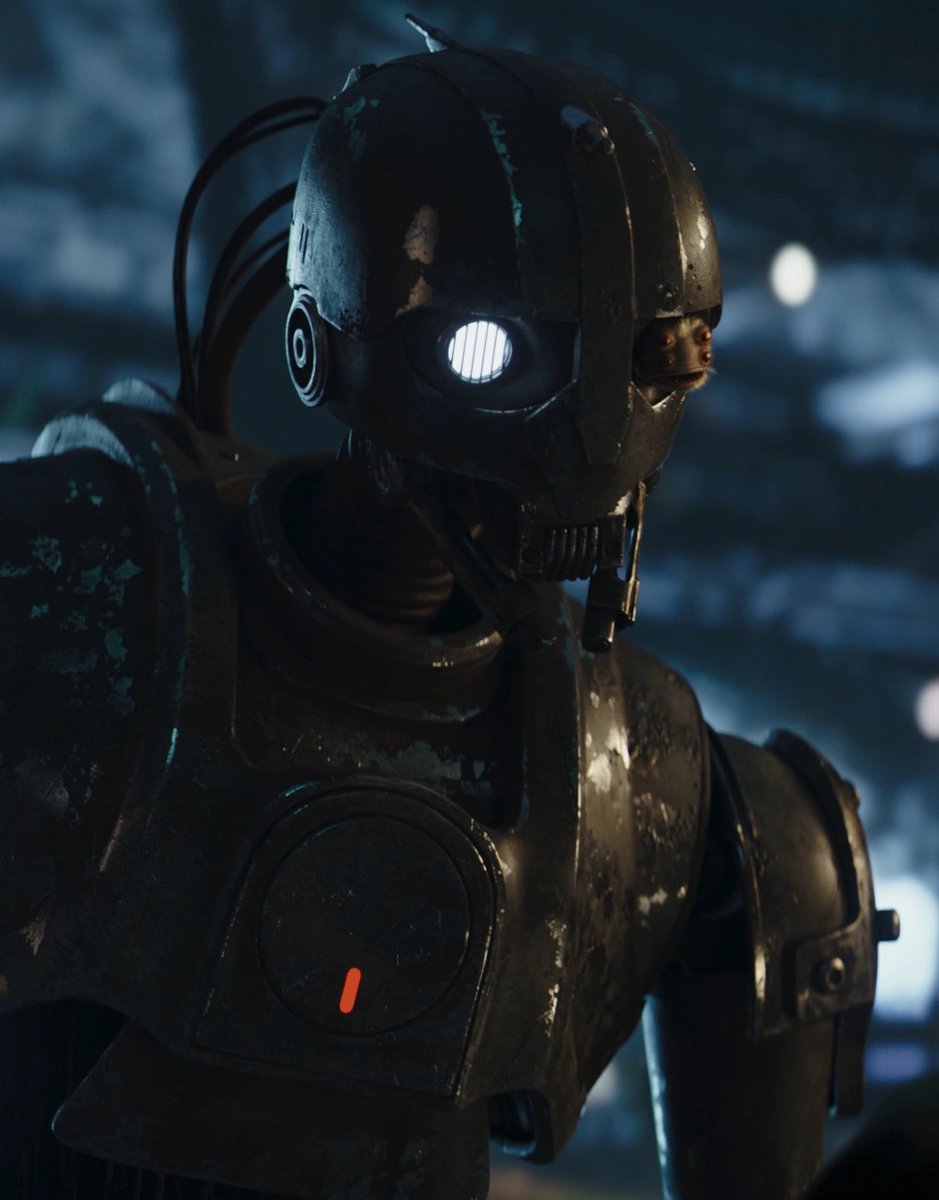 Everyone caught that SM-33 is called that because Smee is Captain Hook’s first mate in Peter Pan, right? #StarWars #SkeletonCrew