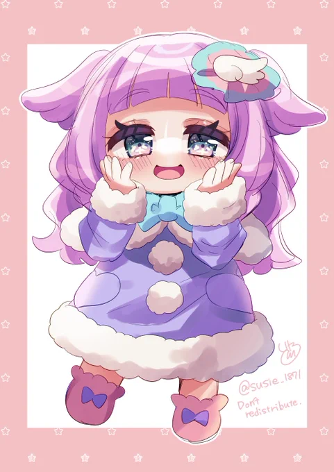 冬の装いエルちゃん #これを見た人は去年の12月の画像を貼る 