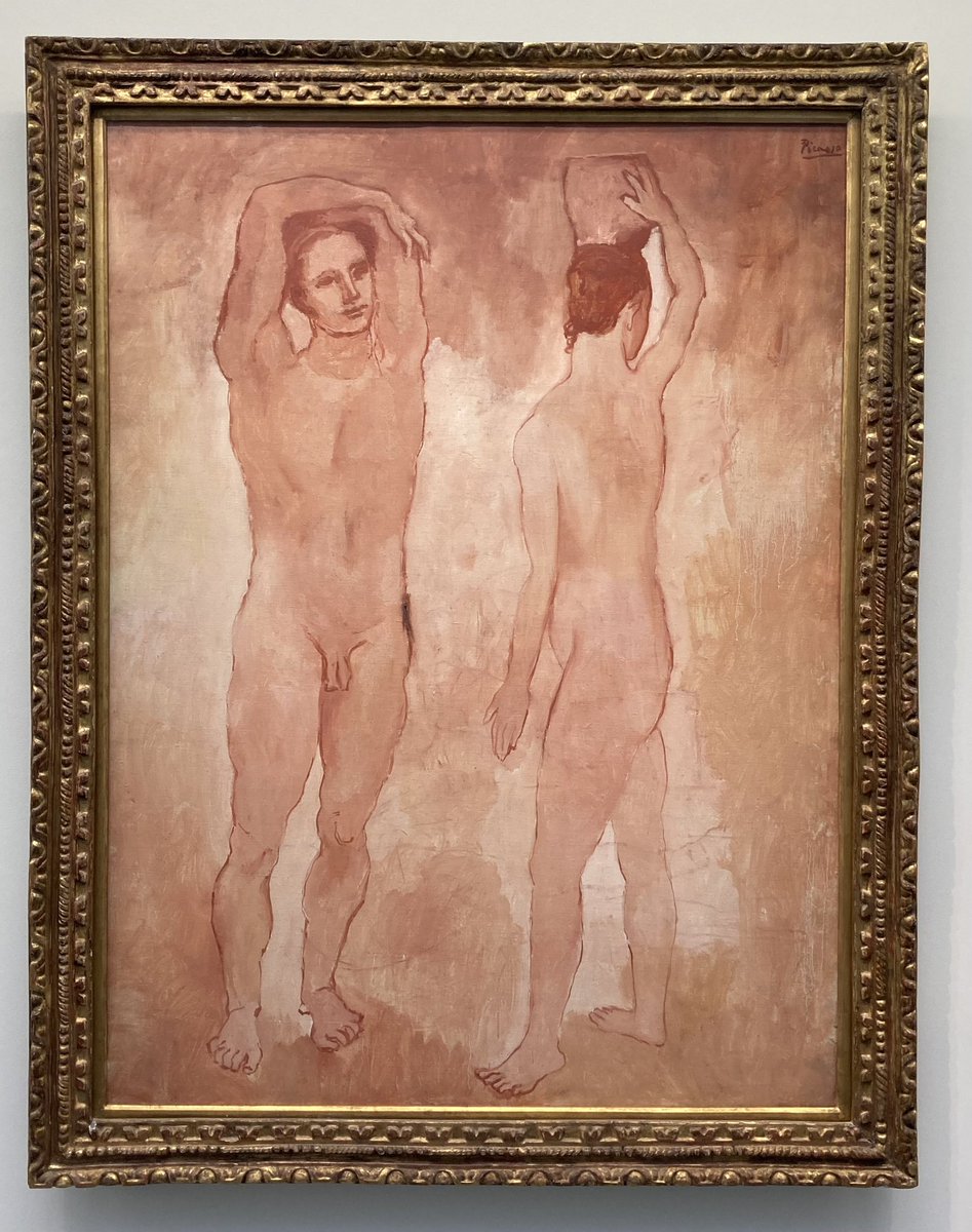 BbFrites's tweet photo. @TorrensSous Eh ben… Impressionnant. L’exaltation est presque martiale. 

Bon week-end à toi. 

P.S. - Et pour rester dans un vieux rose, et dans le premier quart du 20e siècle, des ados de Picasso : https://t.co/TBvmmNrQmY