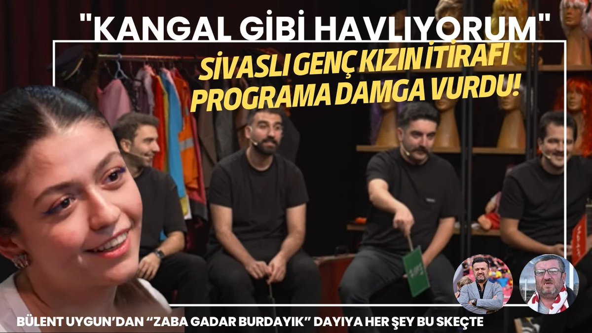 Eser Yenenler'in Programında Sivaslı Kızın "Kangal Gibi Havlıyorum" İtirafı Programı Salladı!
 sivasirade.com/haber/eser-yen…

<a href="/Eystvofficial/">EYS TV</a> <a href="/TolgaUyken/">Tolga Üyken</a>