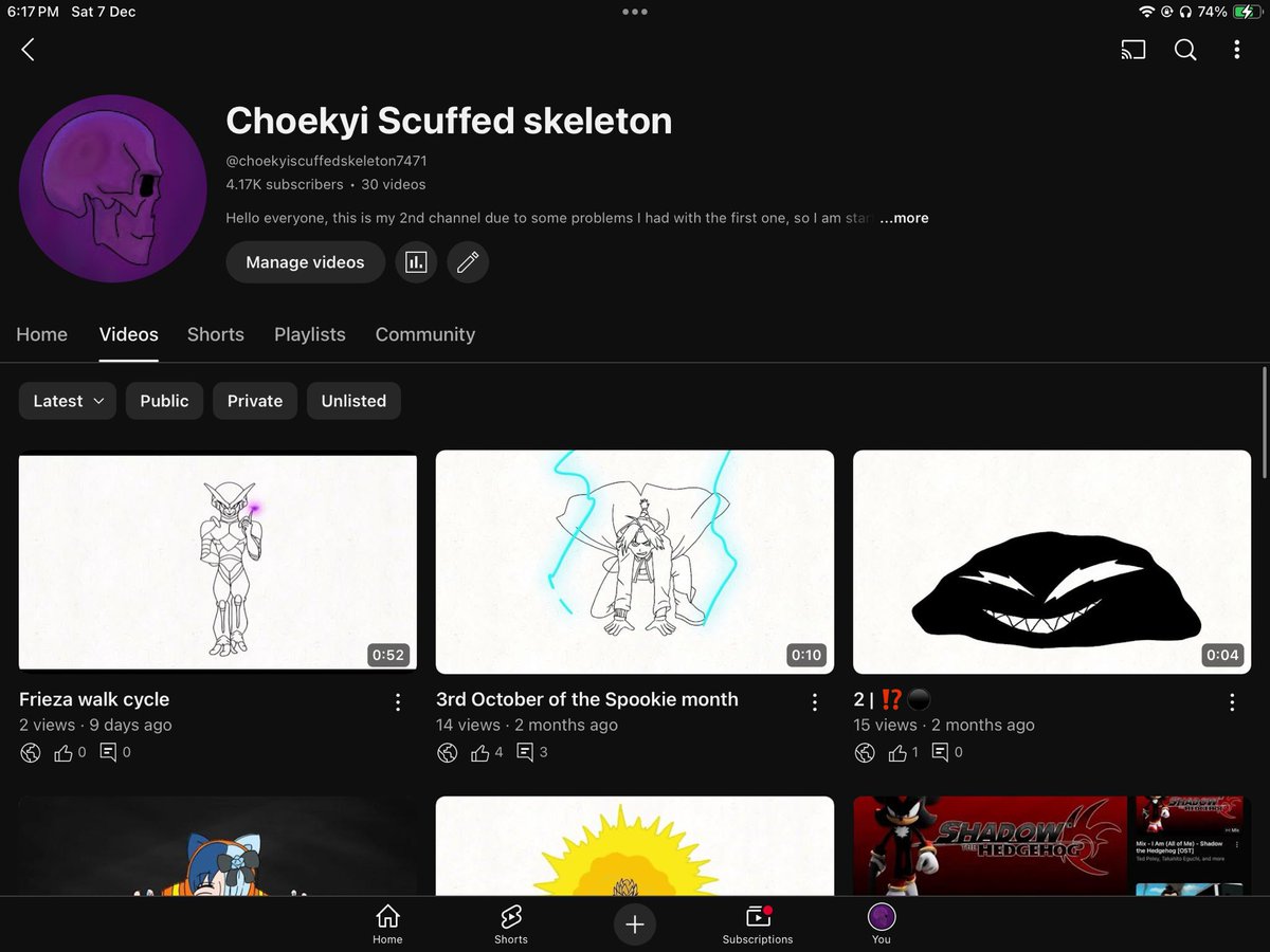 scuffed_gyaltse's tweet image. Thread 🧵 of animations I’ve made so far, in random order and my YouTube channel, nothing much in that channel cause most of it goes to the commissioner’s channel