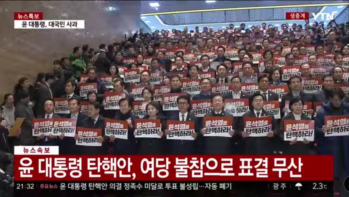 BREAKING: Yoon impeachment motion scrapped due to lack of quorum