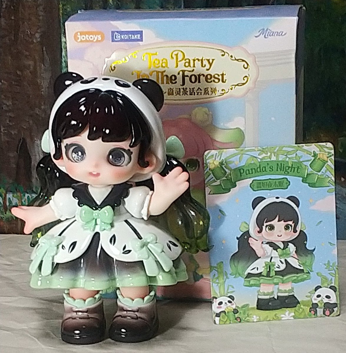 tea party in the forest honey bear フィギュア オリジナル版 Jotoys