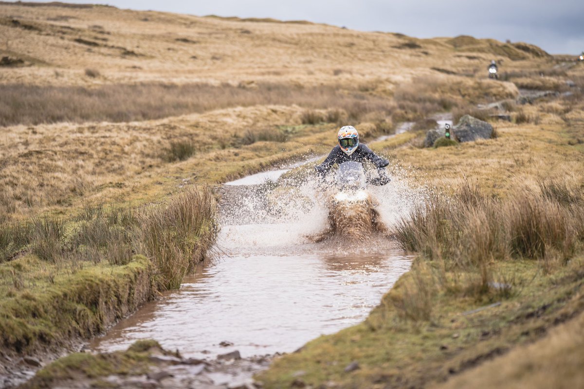 As it goes, Tigers can swim.

Cracking day at the Triumph Adventure Experience earlier this week on the big 1200 💦

📸 - @Archy500 

#Triumph #Tiger #filth