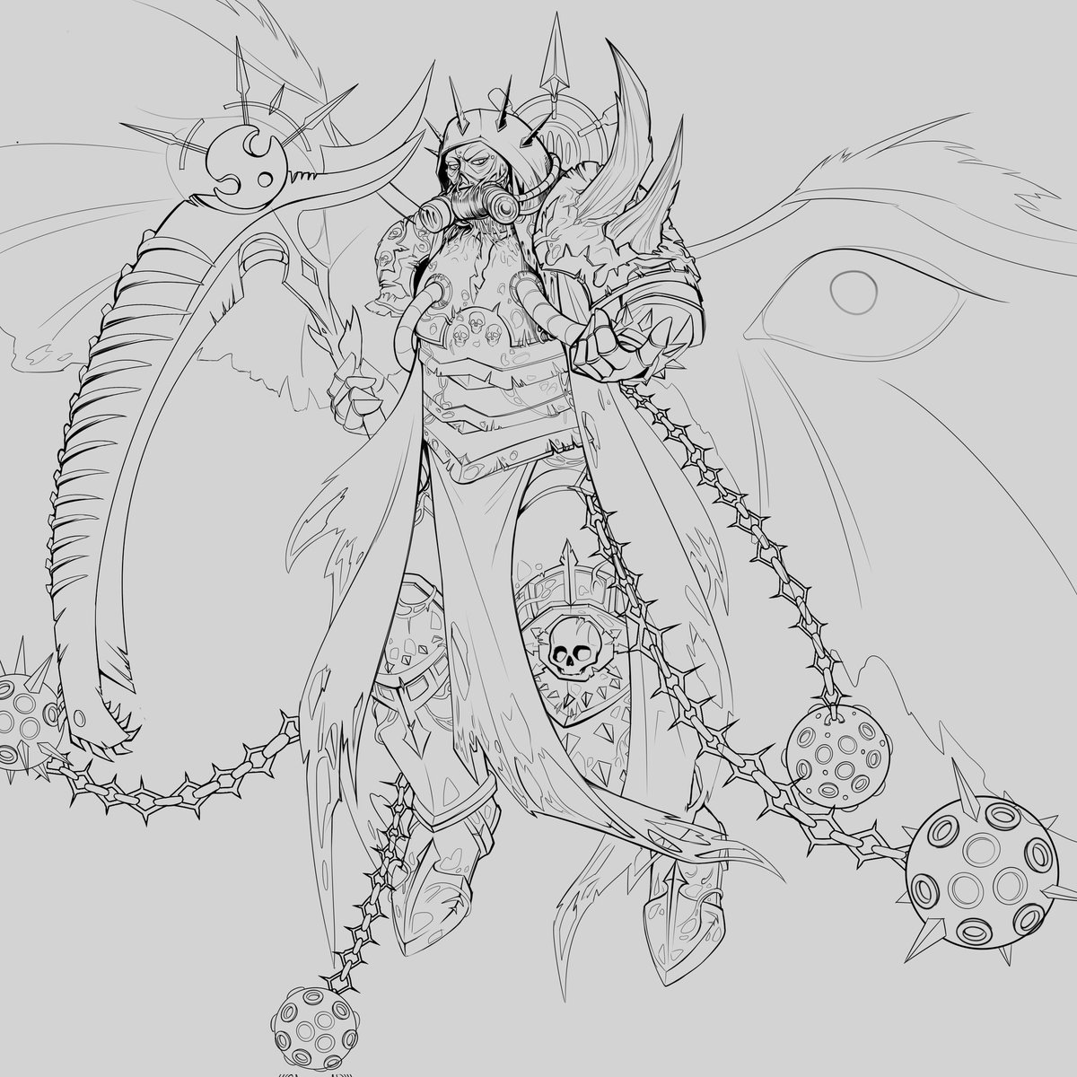 Mortarion 💚

#warhammer40k #mortarion #nurgle