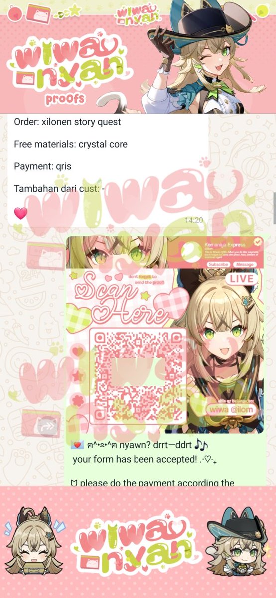 keqine's tweet photo. ㅤ
ㅤㅤฅ⁠^⁠•⁠ﻌ⁠•⁠^⁠ฅ 0074 ฅ⁠^⁠•⁠ﻌ⁠•⁠^⁠ฅ
ㅤ♡ Story Quest: xilonen (crystal fly as bonus)
ㅤ https://t.co/mvtE31vhW9