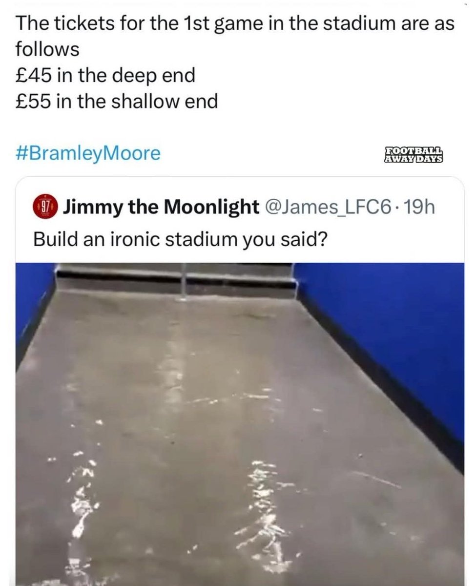 Get your waders on #Blues 🤣🤣🌊🌊 #EFC #YNWA #BANTS #LFC #lfcfamily