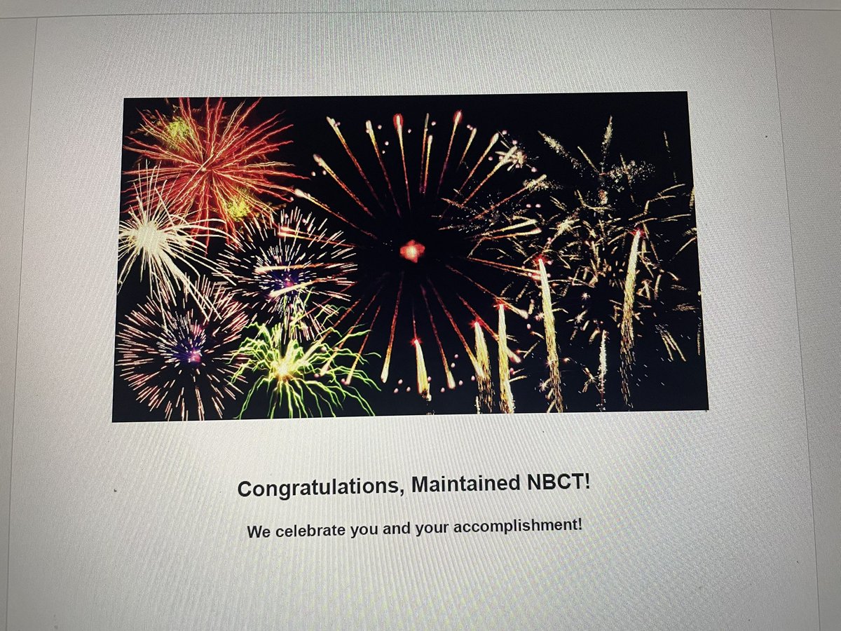 Julie Richardson, NBCT tweet media