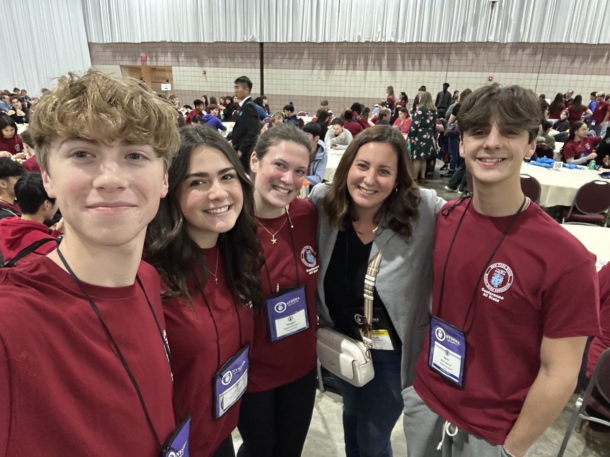 Very Proud of our West Islip High School All State Musicians attending the conference in Rochester! Way to Go! #wiproud
