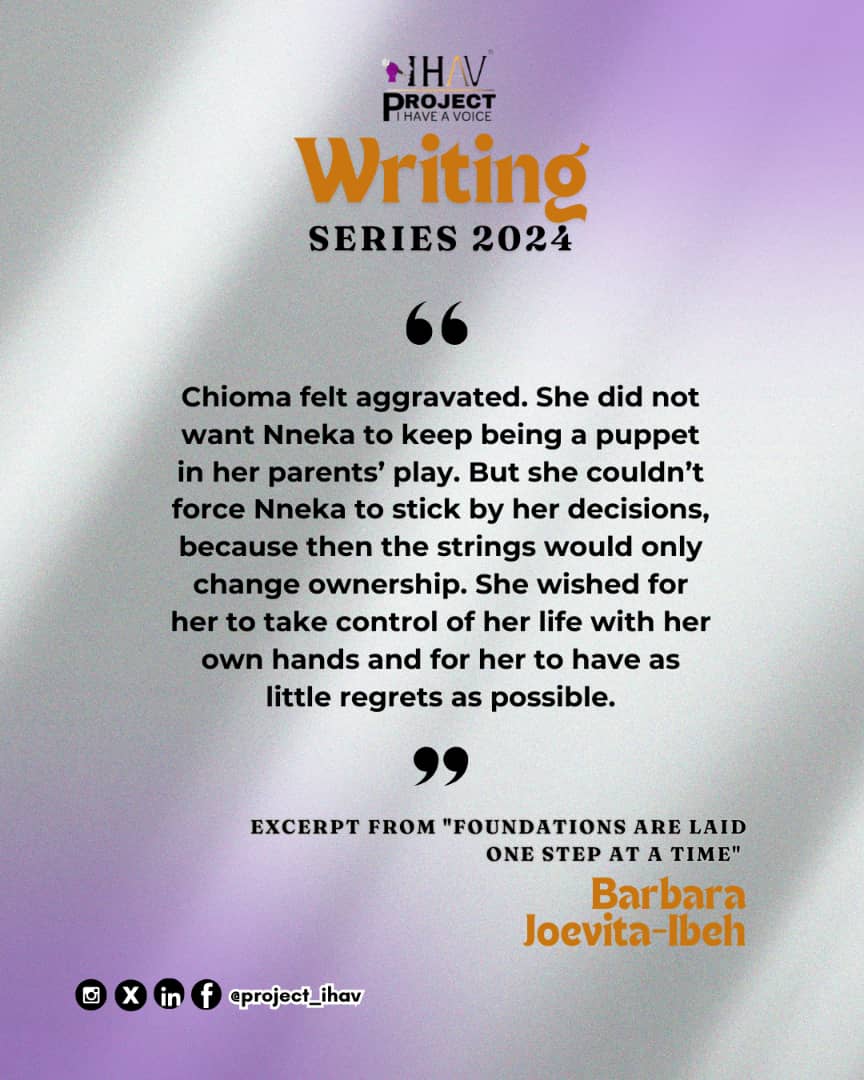 Project_IHAV's tweet photo. First look into excerpts from the 2024 WS challenge themed 'Armed With The Truth: Builder.'🔥
This year's writers came through with the most captivating stories and poems.
Tell us your favourite in the comment section.
#ProjectIHaveAVoice #ArmedWithTheTruth #writingcontest https://t.co/dlF57aD7uz