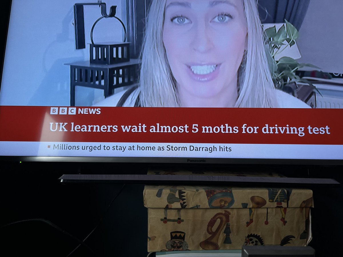 dai_hardy's tweet photo. Learner drivers all of a flutter, according to the @BBC https://t.co/lzlxo5K2gj