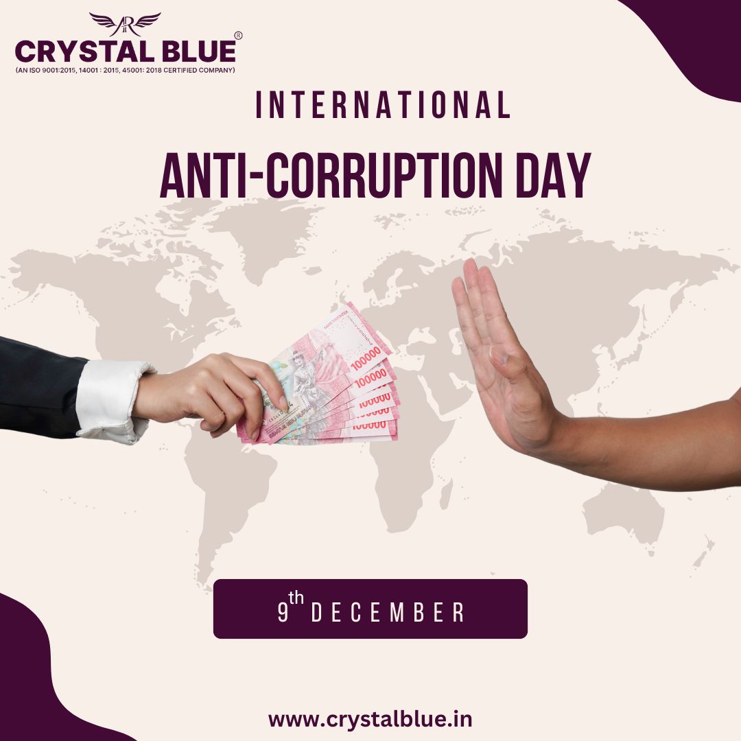 crystal_bluein's tweet photo. When we stand against corruption, we stand for humanity. Together, let’s win this fight. #UnitedAgainstCorruption #InternationalAntiCorruptionDay #CrystalBlue https://t.co/u1OmNShgpB