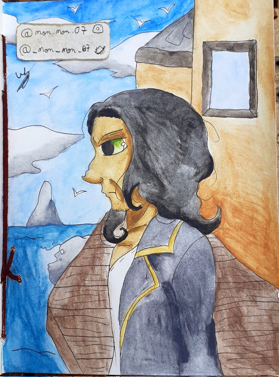 _non_non_07's tweet photo. Jara version AU pirate 

#oc https://t.co/uISOHtFlXB