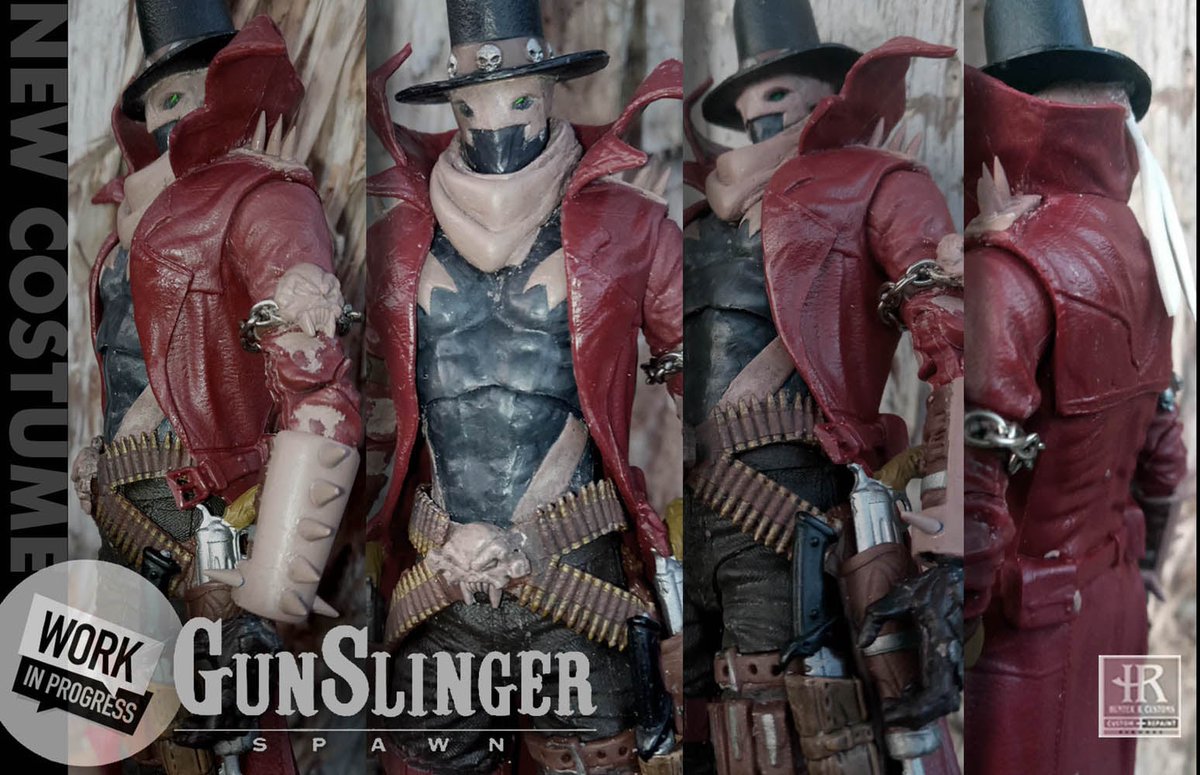CustomsHunter's tweet photo. Gunslinger Spawn New Costume (WIP)
Custom Action Figure

McFarlane Toys: Gunslinger Spawn 7" Action Figure

#spawniverse #customspawn #hunter_r_customs #spawncustom #spawnfigure #スポーン https://t.co/3WizC3vgYt