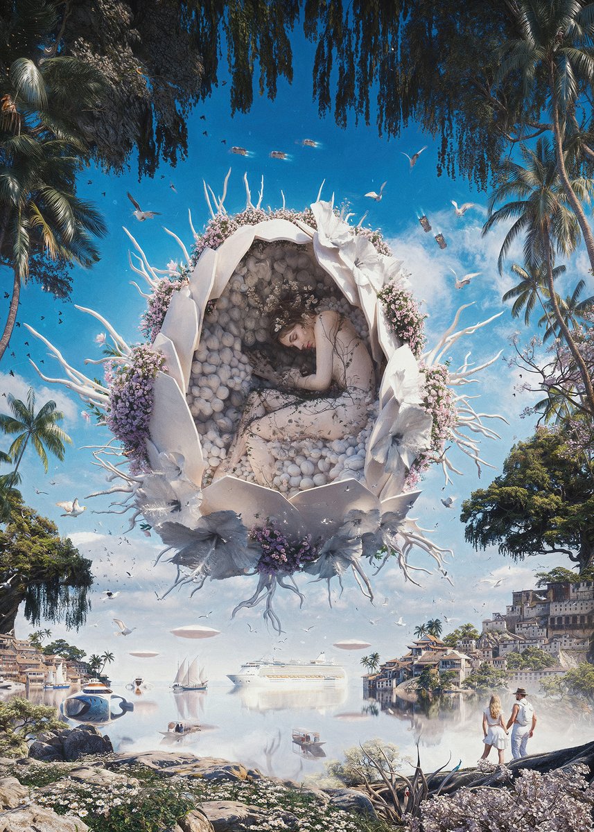 dreaming #3dart #digitalart