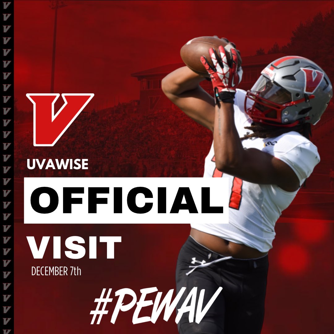UVAWiseCavsFB's tweet photo. Today marks the first official visit of the off-season! We are excited to welcome our recruits to UVA Wise! #PEWAV #FFF #HTR https://t.co/BIoHynkGoJ