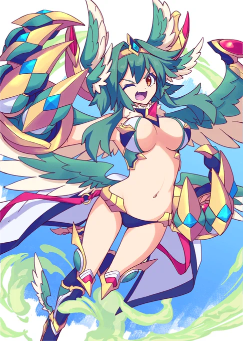 リュエルちゃ #パズドライラスト 
