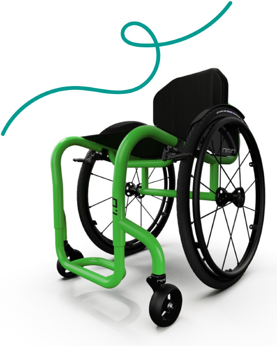 🚀 ¡Descubre la nueva Aria 1.0! Una silla de ruedas súper ligera (4,9 kg), personalizable y diseñada para la movilidad sin límites.

✔️ Respaldo postural (fijo o desmontable).
✔️ Asiento ergonómico en fibra de carbono.
✔️ Reposapiés a medida.