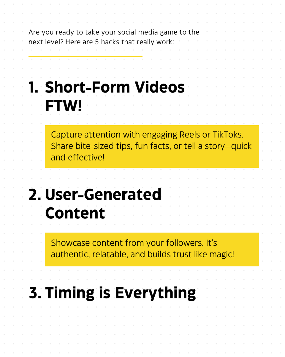 MdRehan100's tweet photo. 🚀 Boost Your Social Media Engagement in 2024! 🚀
Are you ready to take your social media game to the next level? Apply these five tips to enhance your strategy.

#SocialMediaStrategy #DigitalMarketingTips #SocialMediaHacks #DigitalMarketingTips #SocialMediaHacks #ContentCreation https://t.co/QncG8wRTbH