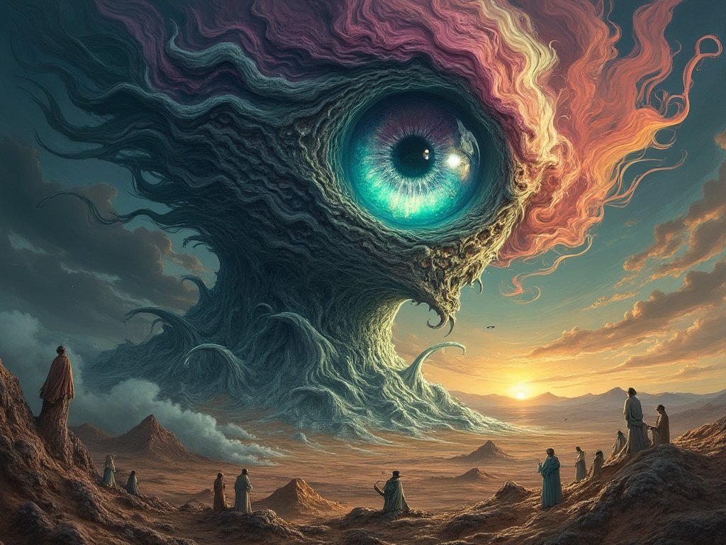 MikeRandomArt's tweet photo. ▫️friendly advisor▫️

🔹dream image🔹

#AIart #dreamAIart #dreamart #dreamimage #surreal #surrealart https://t.co/f0Ha7vTQdP