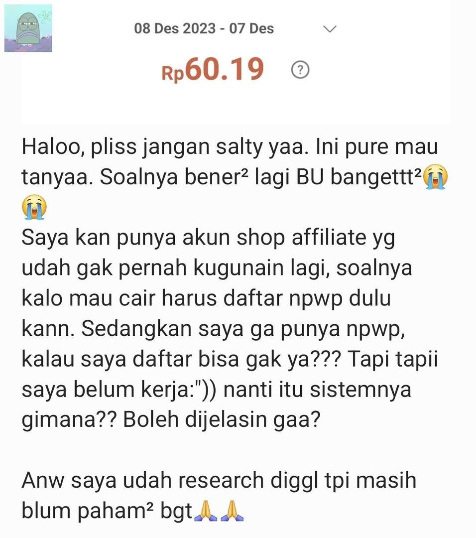 Terima kasihh yg berkenan jawab mengenai npwp, sehat slaluu 💚